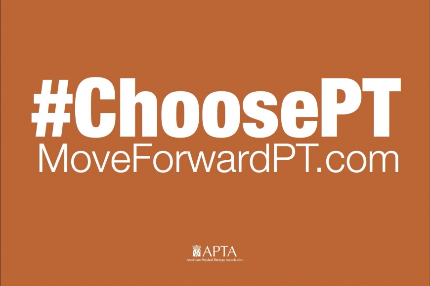 The logo for the choosePT program