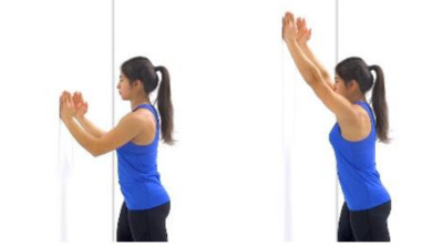 Scapular Wall Slides