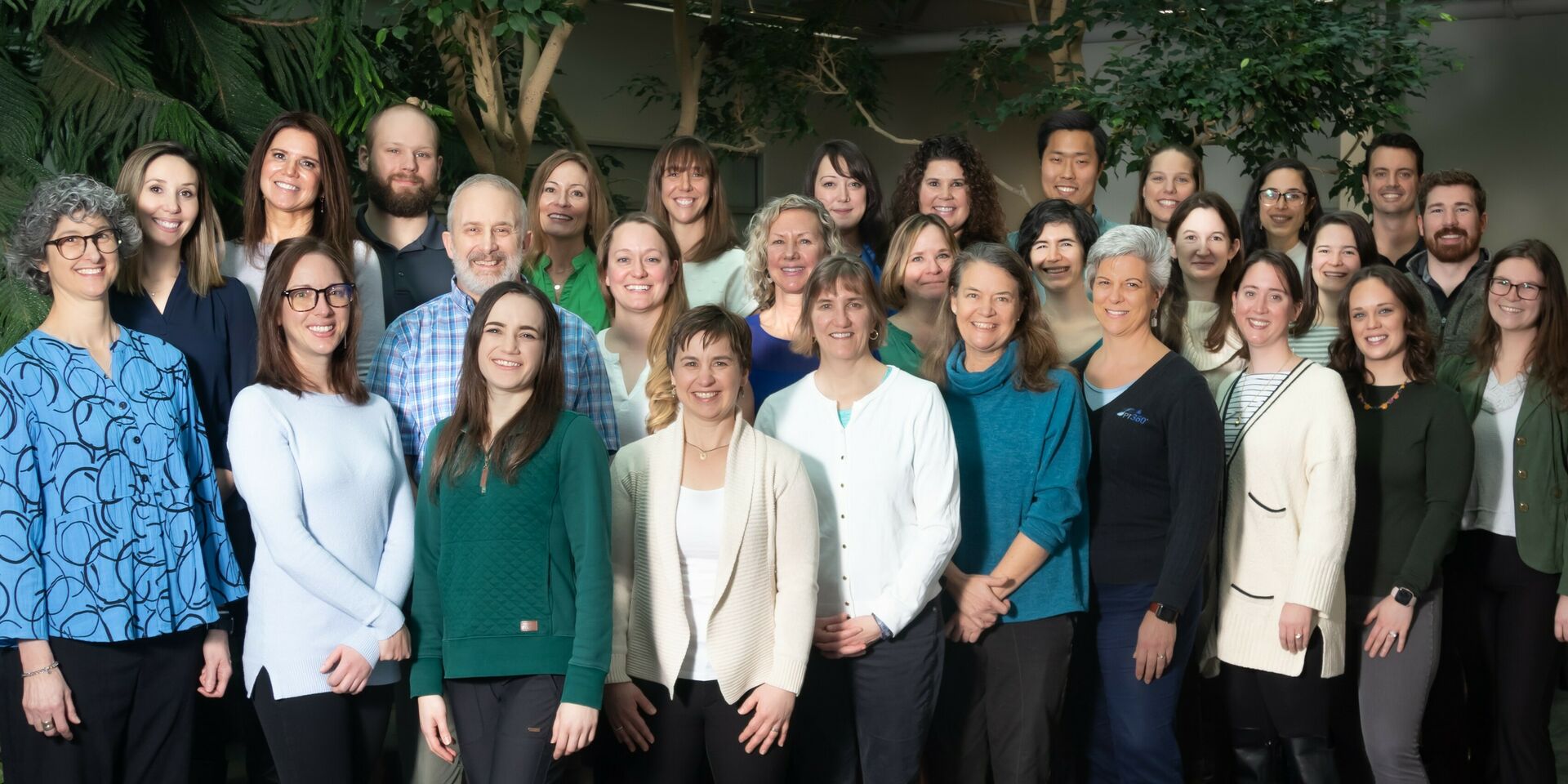 A photo of PT360 staff