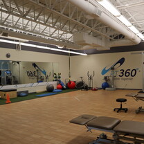 A photo of the gym space at the PT360 Williston studio