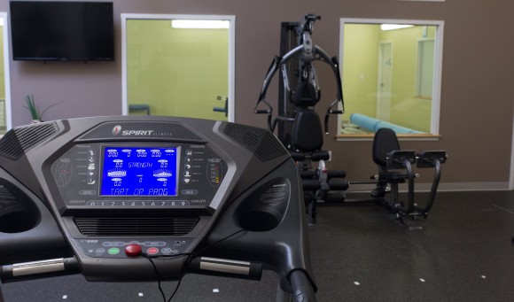 A photo of equipment used for physical therapy and joint replacement recovery.